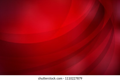 Dark Red vector template with abstract circles. Creative illustration in halftone marble style with gradient. The elegant pattern for brand book.