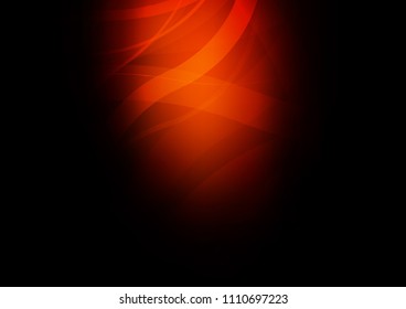 Dark Red vector template with abstract lines. Colorful illustration in abstract marble style with gradient. The template for cell phone backgrounds.