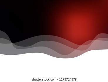 Dark Red vector template with abstract lines. Brand new colored illustration in marble style with gradient. The elegant pattern for brand book.