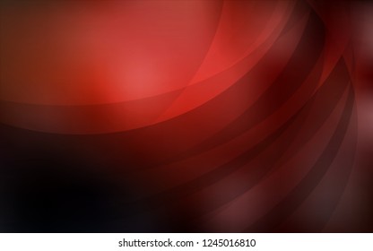Dark Red vector template with abstract circles. Brand-new colored illustration in marble style with gradient. Pattern for your business design.