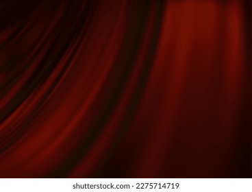 Dark Red vector template with abstract lines. An elegant bright illustration with gradient. Brand new design for your ads, poster, banner.