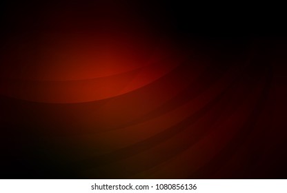 Dark Red vector template with bent lines. Creative illustration in halftone marble style with gradient. Textured wave pattern for backgrounds.