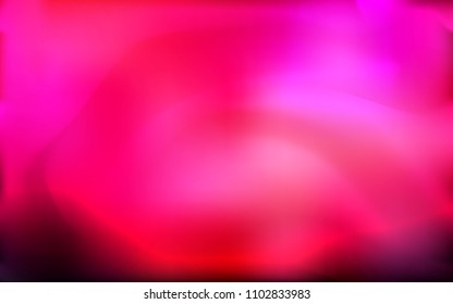 Dark Red vector template with bent ribbons. A vague circumflex abstract illustration with gradient. Marble style for your business design.