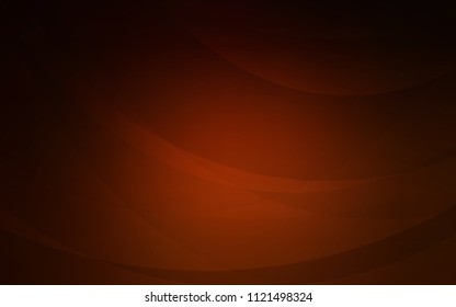 Dark Red vector template with bent lines. Colorful abstract illustration with gradient lines. A new texture for your  ad, booklets, leaflets.