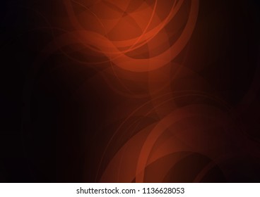 Dark Red vector template with bent lines. Colorful abstract illustration with gradient lines. A completely new template for your business design.