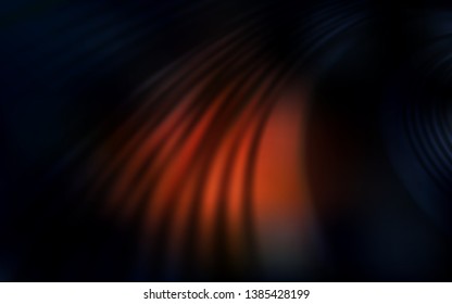 Dark Red vector template with bent lines. An elegant bright illustration with gradient. New composition for your brand book.