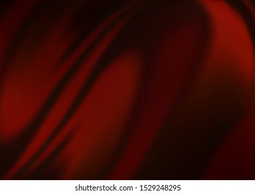 Dark Red vector template with bent lines. A completely new color illustration in marble style. Pattern for your business design.