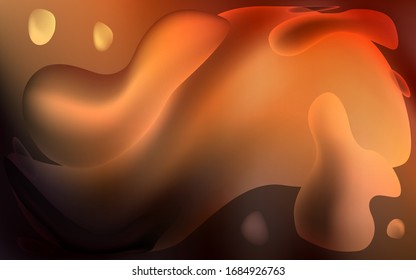 Dark Red vector template with bent ribbons. Glitter abstract illustration with wry lines. Memphis style for your business design.