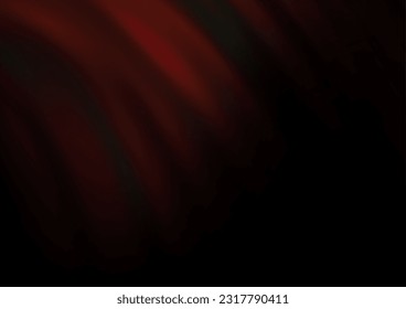 Dark Red vector template with bent lines. Shining crooked illustration in marble style. Marble style for your business design.