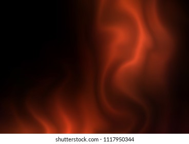 Dark Red vector template with blurred waves. Creative illustration in halftone marble style with gradient. A new texture for your  ad, booklets, leaflets.