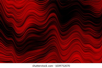 Dark Red vector template with bubble shapes. Geometric illustration in marble style with gradient.  Brand-new design for your ads, poster, banner.