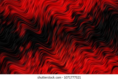 Dark Red vector template with bubble shapes. A completely new color illustration in marble style. The best blurred design for your business.