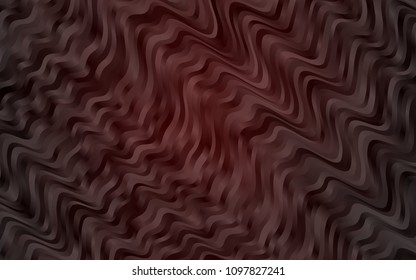 Dark Red vector template with bubble shapes. Creative illustration in halftone marble style with gradient. Textured wave pattern for backgrounds.
