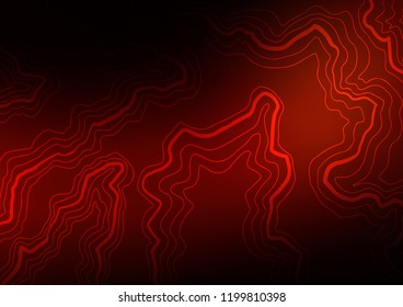 Dark Red vector template with bubble shapes. Creative illustration in halftone marble style with gradient. The best blurred design for your business.
