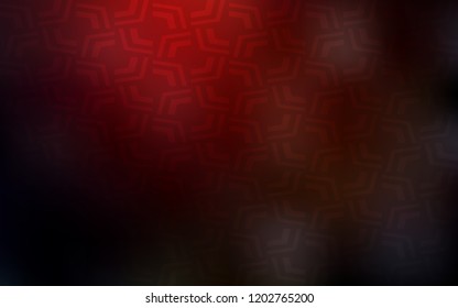 Dark Red vector template with bubble shapes. Shining crooked illustration in marble style. The best blurred design for your business.