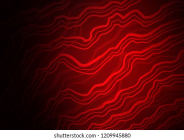 Dark Red vector template with bubble shapes. Geometric illustration in marble style with gradient.  A completely new marble design for your business.