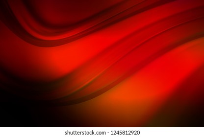 Dark Red vector template with bubble shapes. Creative geometric illustration in marble style with gradient. The elegant pattern for brand book.