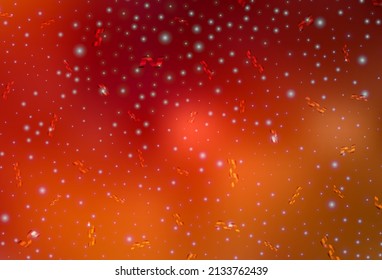 Plantilla de vector rojo oscuro en estilo carnaval. El humor moderno y abstracto de la Navidad se moldea. Patrón para sitios web escolares y gramaticales.