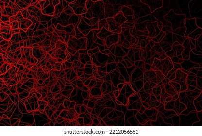 Dark Red vector template with chaotic shapes. Illustration with colorful gradient shapes in abstract style. Best smart design for your business.