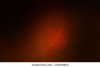 Dark Red vector template with circles. Blurred decorative design in abstract style with bubbles. Pattern can be used for beautiful websites.