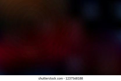 Dark Red vector template with circles. Modern abstract illustration with colorful water drops. Pattern can be used for ads, leaflets.