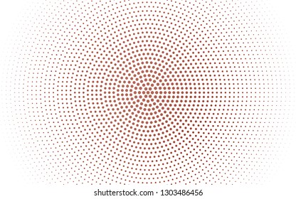 Dark Red vector  template with circles. Modern abstract illustration with colorful water drops. Design for your business advert.