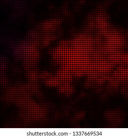 Dark Red vector template with circles. Abstract colorful disks on simple gradient background. Pattern for wallpapers, curtains.