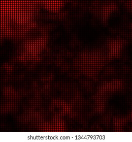 Dark Red vector template with circles. Abstract decorative design in gradient style with bubbles. Pattern for business ads.