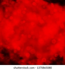 Dark Red vector template with circles. Modern abstract illustration with colorful circle shapes. Pattern for booklets, leaflets.