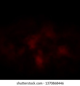 Dark Red vector template with circles. Glitter abstract illustration with colorful drops. Pattern for websites, landing pages.