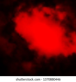 Dark Red vector template with circles. Abstract colorful disks on simple gradient background. Pattern for websites, landing pages.