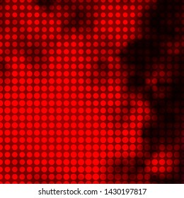 Dark Red vector template with circles. Modern abstract illustration with colorful circle shapes. New template for your brand book.