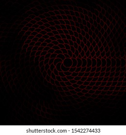 Dark Red vector template with circles. Abstract colorful disks on simple gradient background. Design for your commercials.