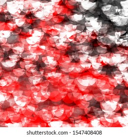 Dark Red vector template with circles. Glitter abstract illustration with colorful drops. Pattern for wallpapers, curtains.