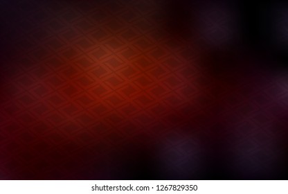Dark Red vector template with crystals, rectangles. Rectangles on abstract background with colorful gradient. Pattern can be used for websites.