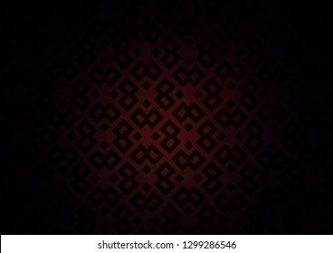 Dark Red vector template with crystals, rectangles. Illustration with set of colorful rectangles. The template can be used as a background.