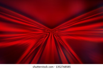 Dark Red vector template with curved lines. Glitter abstract illustration with wry lines. Brand new design for your ads, poster, banner.
