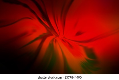 Dark Red vector template with curved lines. Shining colorful illustration in simple style. Pattern for your business design.