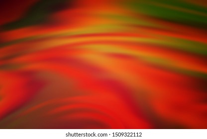 Dark Red vector template with curved lines. Modern gradient abstract illustration with bandy lines. Abstract style for your business design.