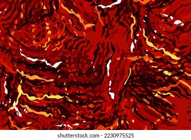 Dark Red vector template with curved lines. Colorful illustration in abstract style with gradient. Abstract design for your web site.