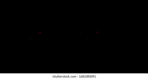 Dark Red vector template with flu signs. Smart illustration with covid signs in decorative style. Wallpaper for health protection.