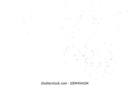 Dark Red vector template with isolated numerals. Abstract illustration with colored algebra signs. Smart design for your business advert of university.