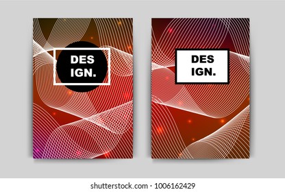 Dark Red vector template for landing pages. Web interface on abstract background with colorful gradient. Pattern can be used as a template for calendars.