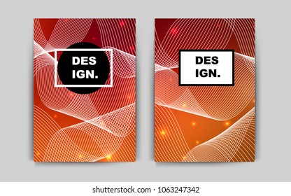 Dark Red vector template for landing pages. Modern abstract design concept with colorful gradient. Completely new template for your brand book.