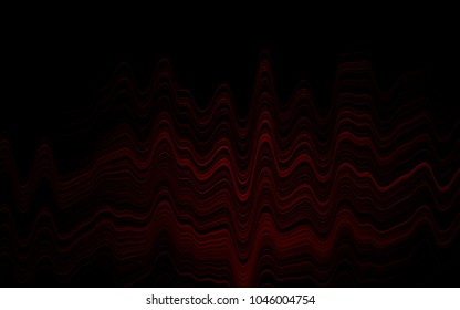 Dark Red vector template with lava shapes. Shining crooked illustration in marble style. A new texture for your  ad, booklets, leaflets.