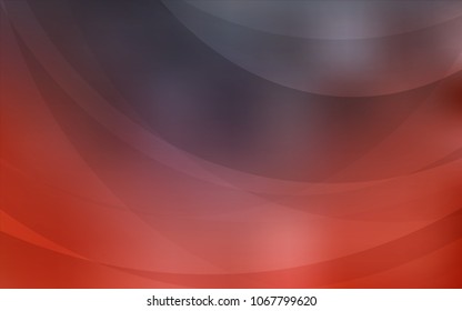Dark Red vector template with lava shapes. Shining illustration, which consist of blurred lines, circles. Pattern for your business design.