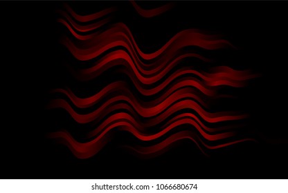 Dark Red vector template with lines, ovals. Brand-new colored illustration in marble style with gradient. A completely new template for your business design.