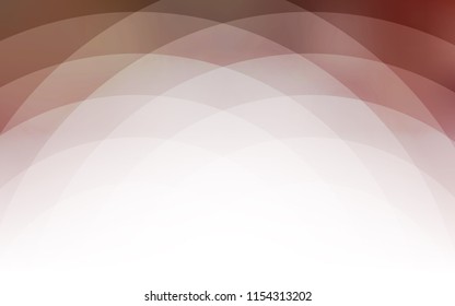 Dark Red vector template with lines, ovals. An elegant bright illustration with gradient. A completely new template for your business design.