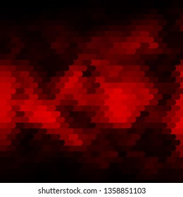 Dark Red vector template with lines. Repeated lines on abstract background with gradient. Smart design for your promotions.