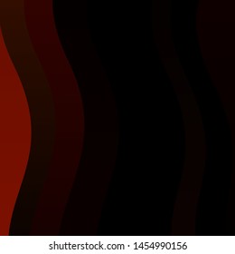 Dark Red vector template with lines. Brand new colorful illustration with bent lines. Pattern for websites, landing pages.